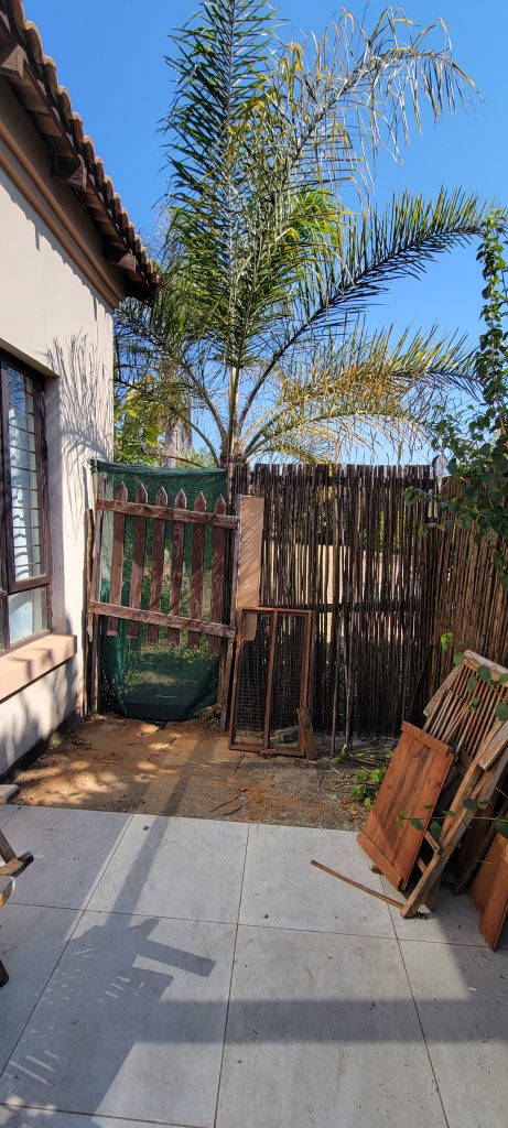 Broken Courtyard Fence
